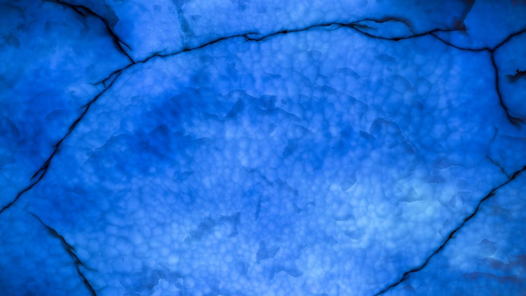 Crystal Blue Backlit Onyx